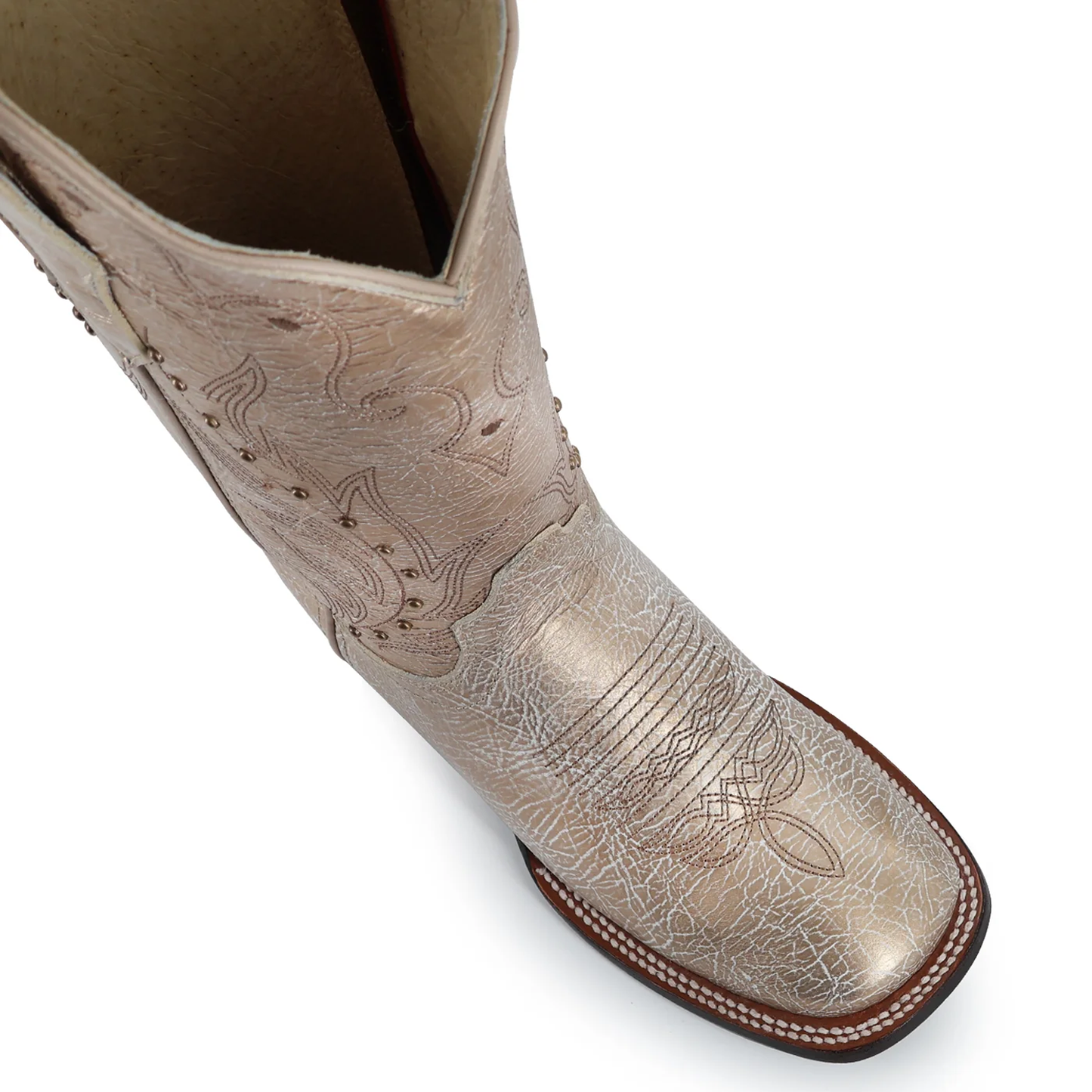 BOTA VAQUERA CAYENA DORADO