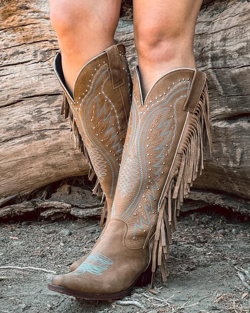 BOTA VAQUERA DIVA CAMEL