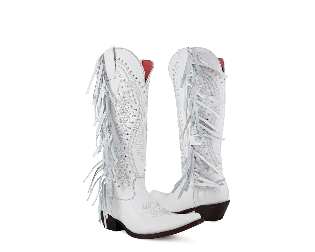 BOTA VAQUERA DIVA BLANCA