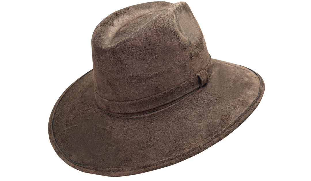 SOMBRERO EXPLORER GAMUZA CAFÉ