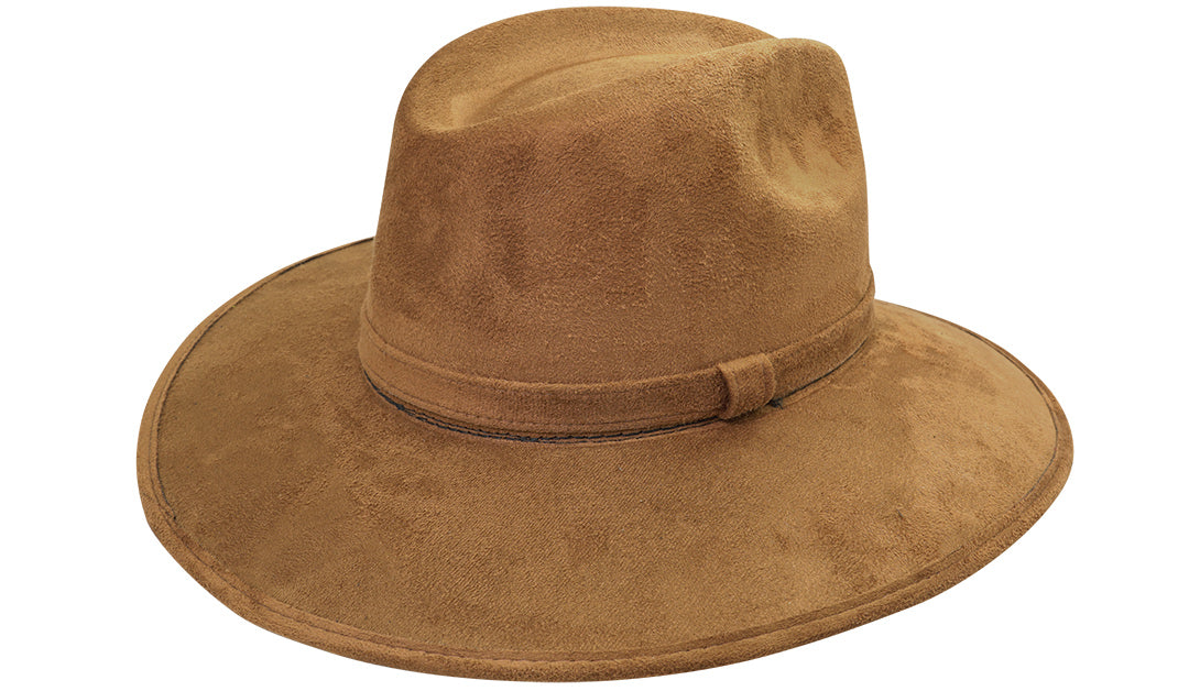 SOMBRERO EXPLORER GAMUZA MIEL