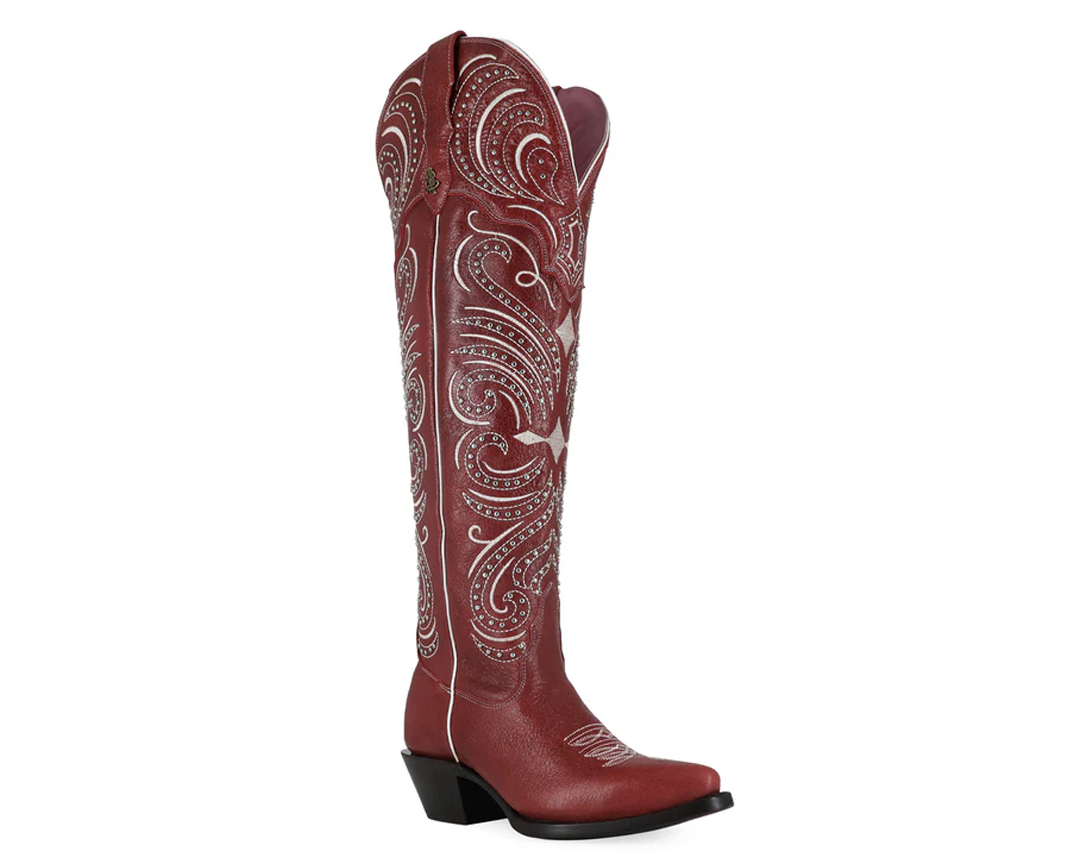 BOTA VAQUERA ALASKA ROJO