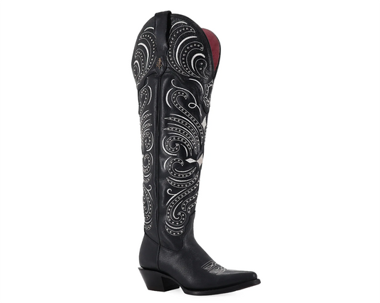 BOTA VAQUERA ALASKA NEGRA