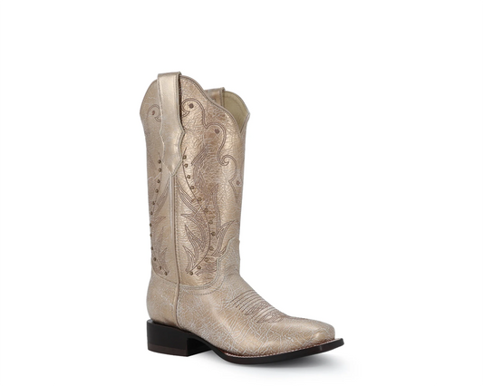 BOTA VAQUERA CAYENA DORADO