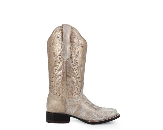 BOTA VAQUERA CAYENA DORADO