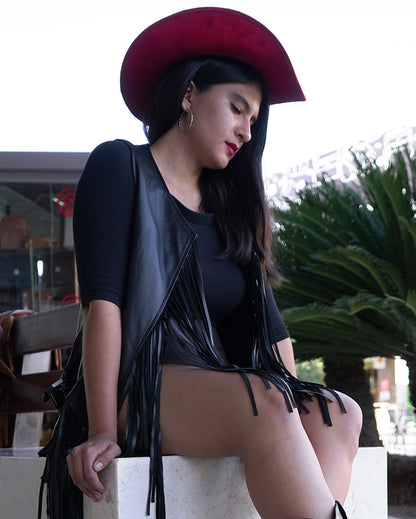 SOMBRERO VERSALLES ROJO