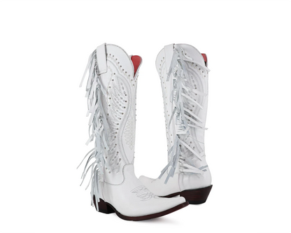 BOTA VAQUERA DIVA BLANCA