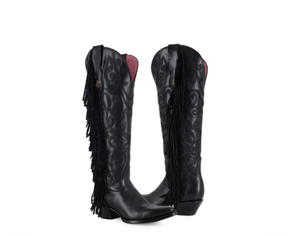 BOTA VAQUERA MOANA NEGRO