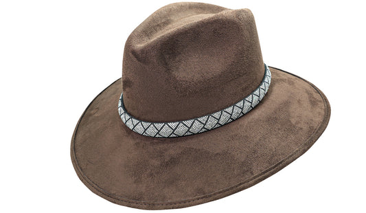 SOMBRERO EXPLORER GAMUZA CAFÉ