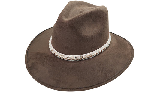 SOMBRERO EXPLORER GAMUZA CAFÉ