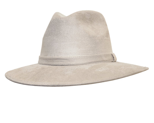 SOMBRERO EXPLORER GAMUZA BEIGE