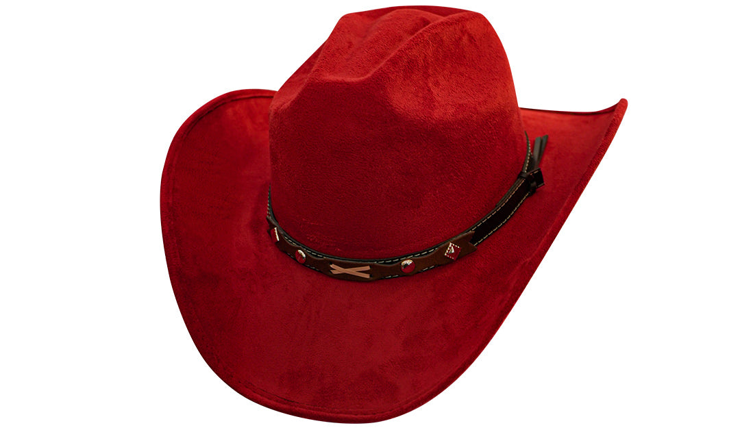 SOMBRERO VERSALLES ROJO