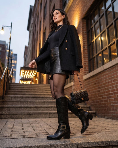 BOTA DALLAS 318 NEGRO