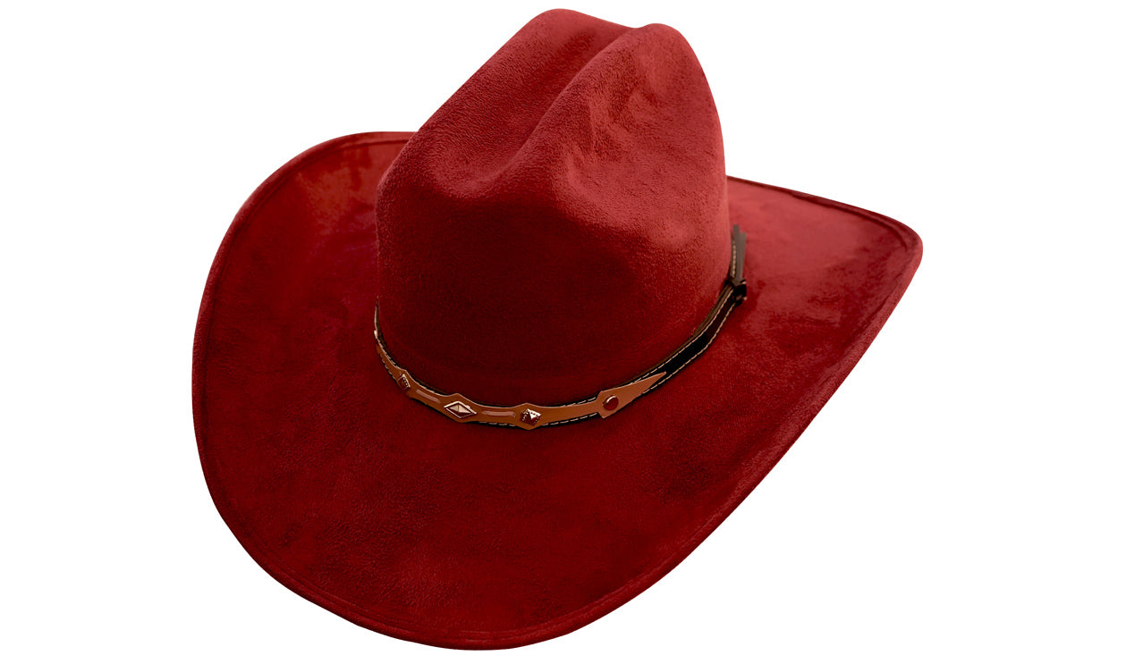 SOMBRERO AMERICANO ROJO